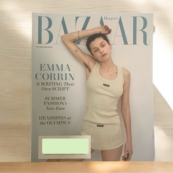 Harpers Bazaar Magazine Lot Of 2 June July August 2024 Winona Ryder Emma Corrin - Picture 3 of 9